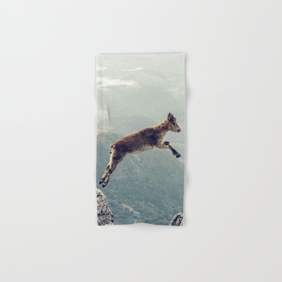 Mountain Goat Hand & Bath Towel