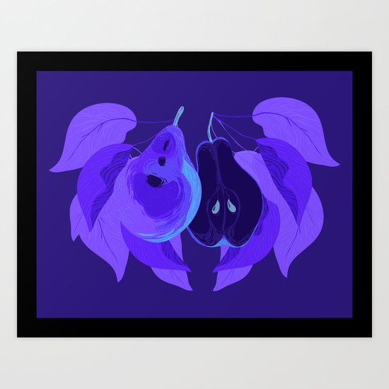 Pear Art Print