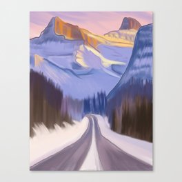 the rockies Canvas Print