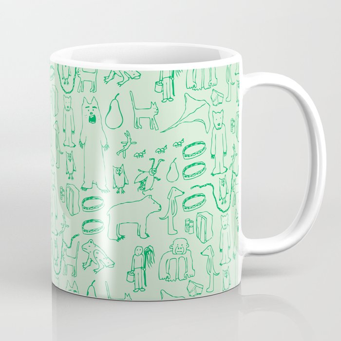 green montage Coffee Mug