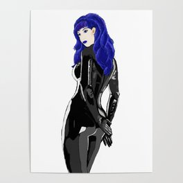 Miss Blue Poster