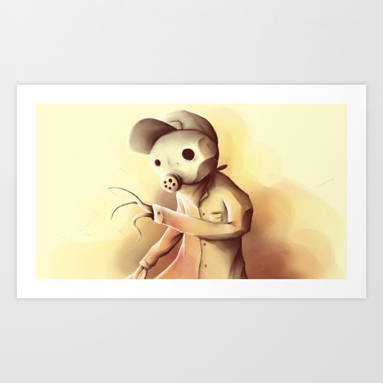 some kind of monster Art Print