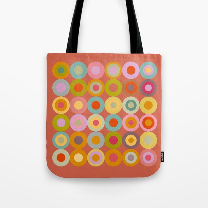 Venetian glass circle abstract Tote Bag
