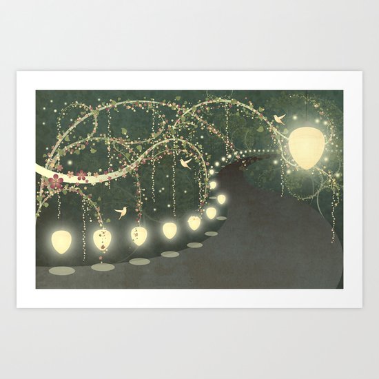 Guiding Lights Art Print
