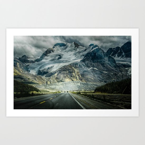 fantasy road Art Print