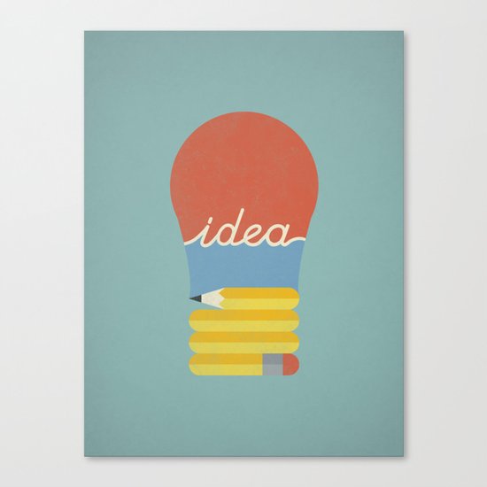 I've Got An Idea Canvas Print
