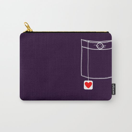 Pocket Full of Love Carry-All Pouch