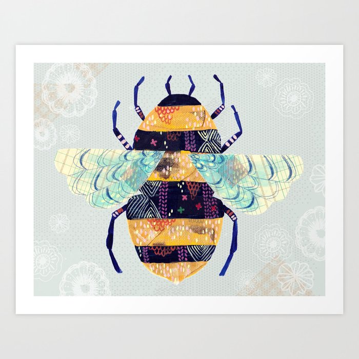 bee Art Print