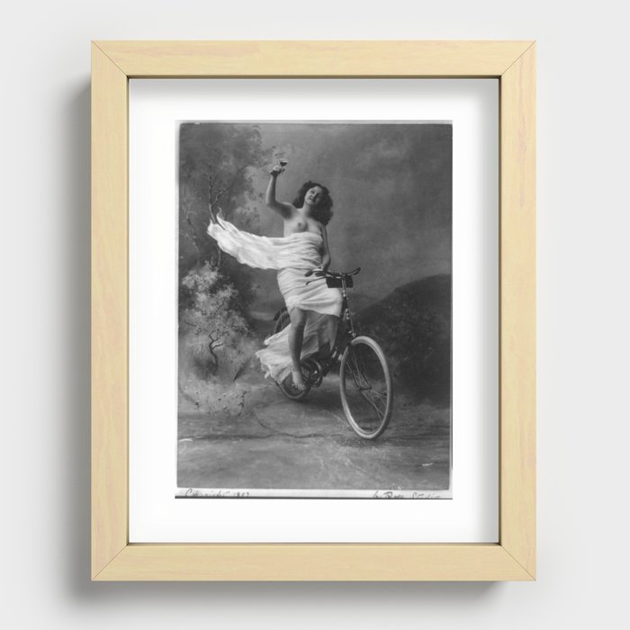 Queen of the Wheel Recessed Framed Print