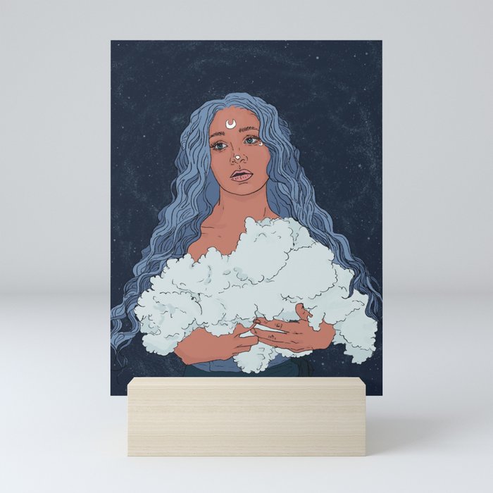 Cloud Goddess Mini Art Print