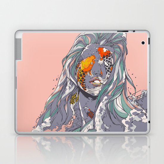Koi and Raised Laptop & iPad Skin