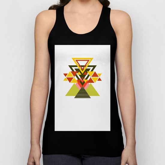MOUNTAINS THROUGH MOUNTAINS Unisex Tank Top