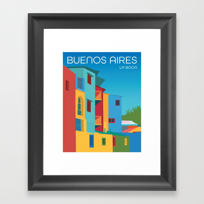 Buenos Aires Argentina Framed Art Print
