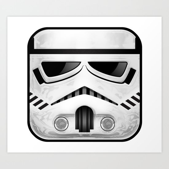 stormtrooper Art Print