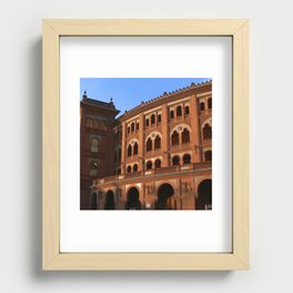 Spain Photography - Famous Bullring In The City Of Madrid Recessed Framed Print
