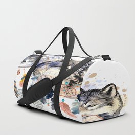Wolves DreamCatchers Duffle Bag