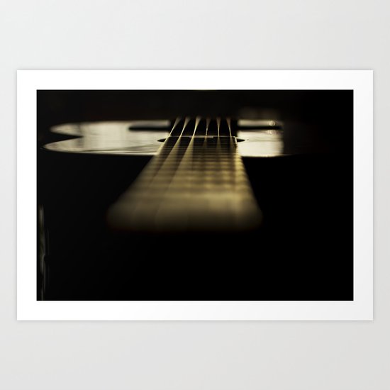 guitar Art Print