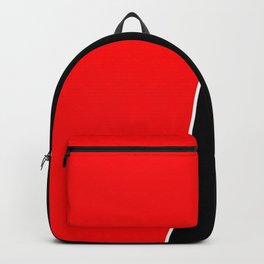 Wild Abstraction 48 Backpack | Graphicdesign, Plain, Trim, Minimalism, Harmony, Symmetric, Color, Check, Zen, Line 