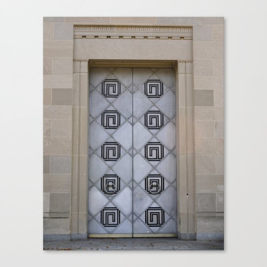 The Door To Nowhere Canvas Print