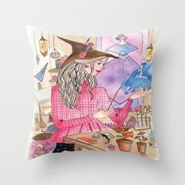 Luna's Quote Throw Pillow