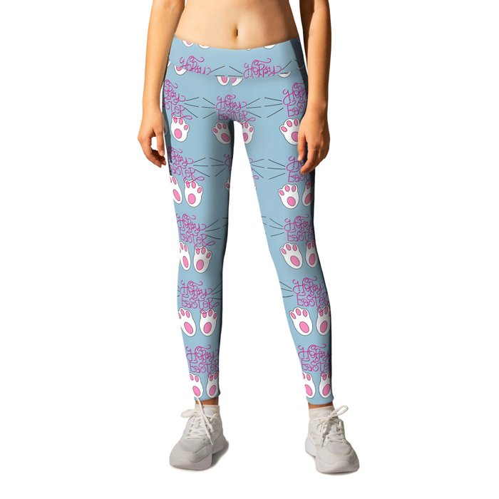 easter bunny leggings