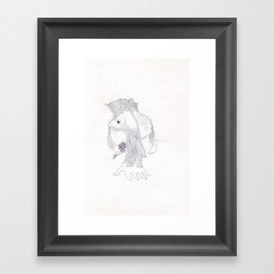 creature Framed Art Print