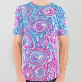 Eyeball Pattern - Version 2 All Over Graphic Tee