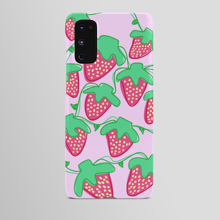 New strawberry  Android Case