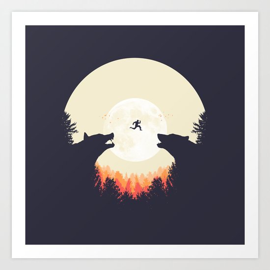 Runaway Art Print