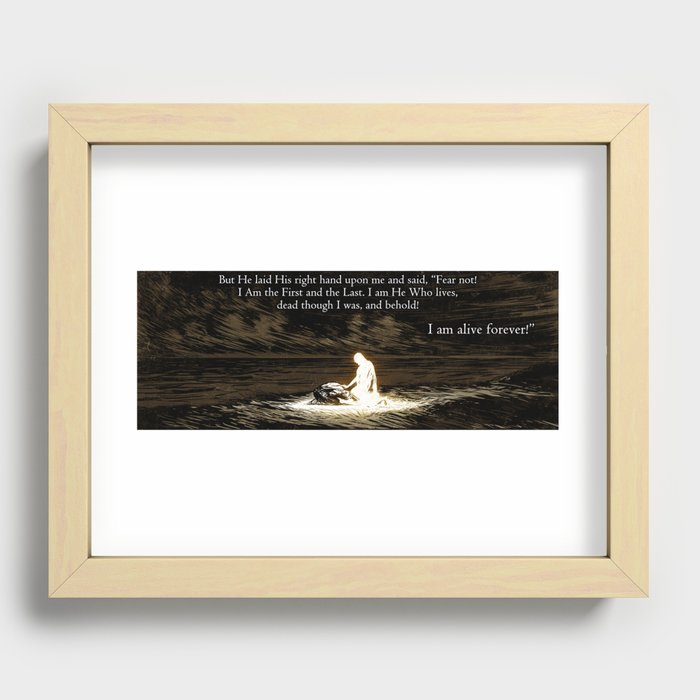 Fear Not Recessed Framed Print