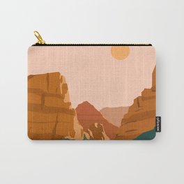 Zion Canyon Carry-All Pouch | Utah, Springdale, Zion, Mount, Zionnationalpark, Vintage, Canyon, Usa, Outdoor, Hiking 