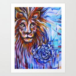 Lion Heart Art Print