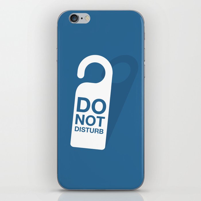 Do not disturb iPhone Skin
