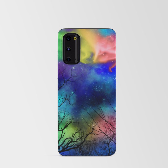 Aurora Sky Background 04 Android Card Case