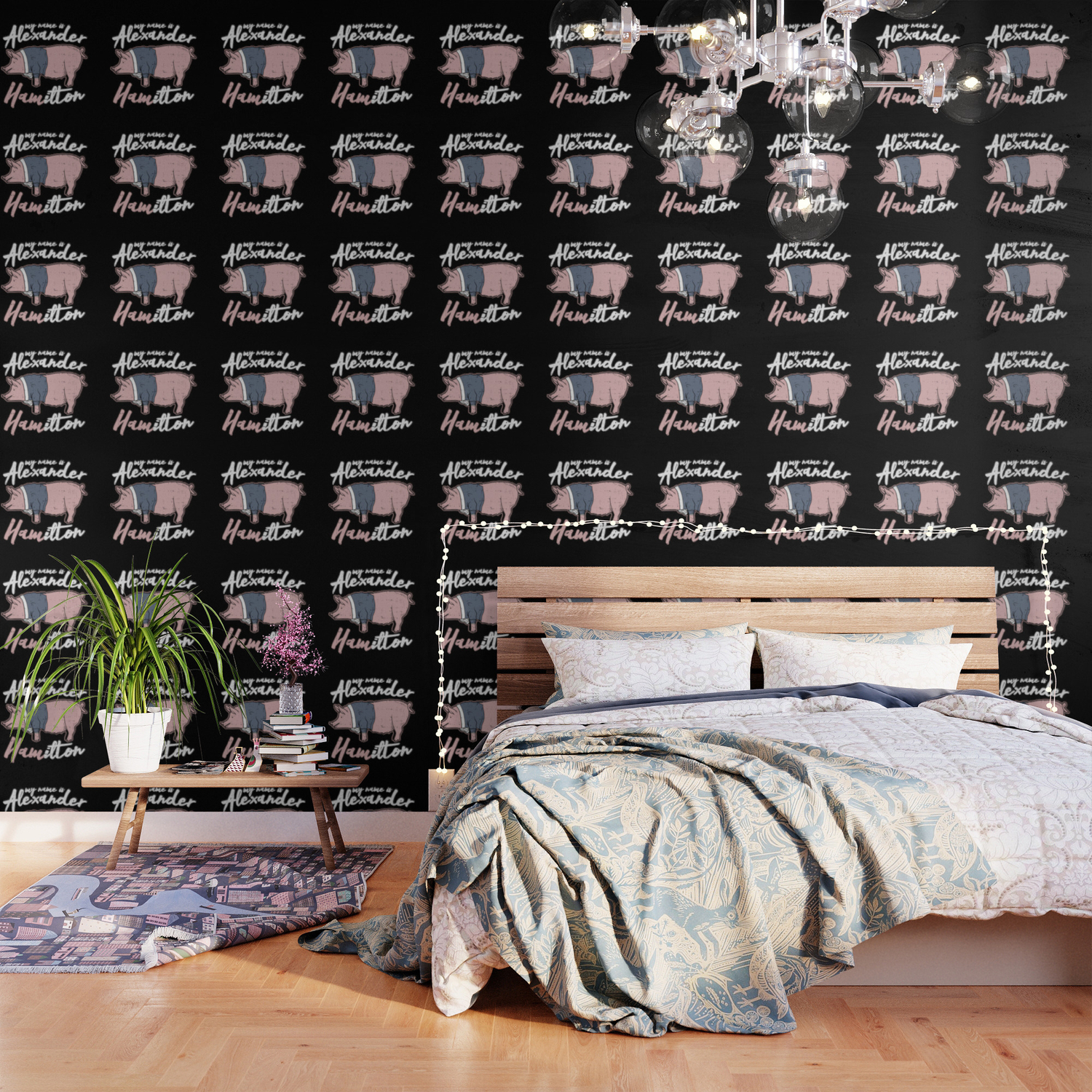 My Name Is Alexander Hamilton. - Gift Wallpaper by Monster Designs |  Society6