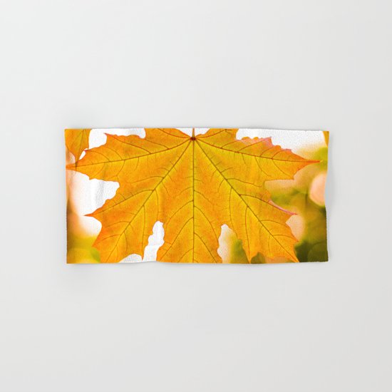 Autumn gold Hand & Bath Towel