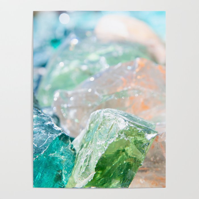Sea Glass Poster