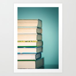Stack Of Books Art Print