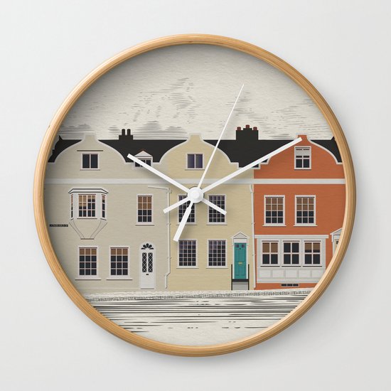 Lombard St. Portsmouth Wall Clock