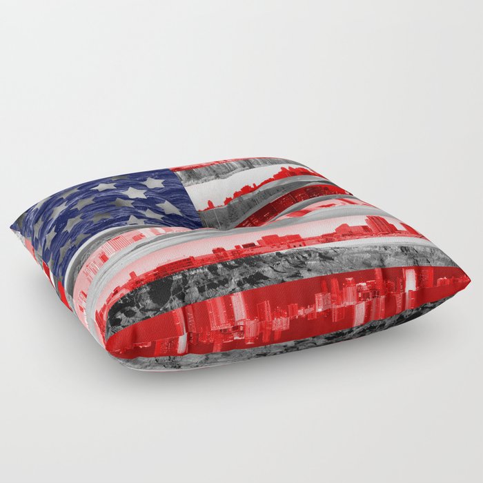 My America Floor Pillow