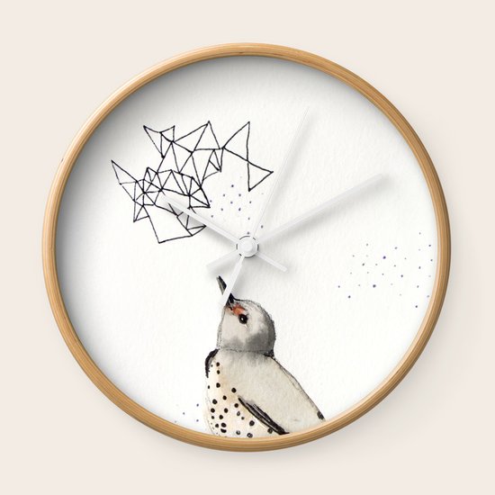 Northern Flicker Wall Clock