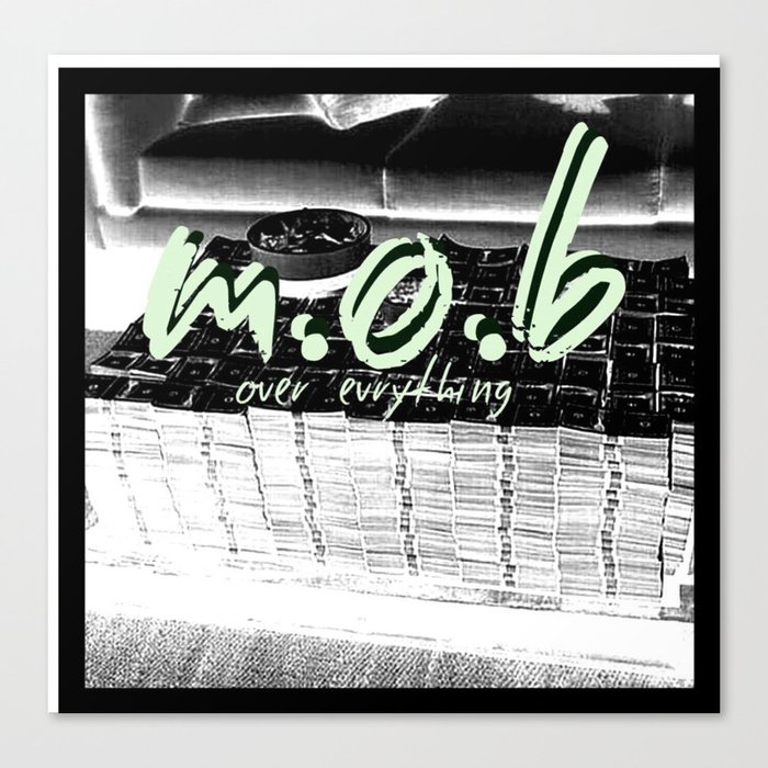 mob Canvas Print