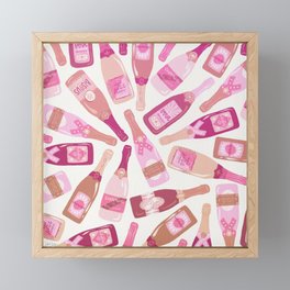 French Champagne Collection – Pink Framed Mini Art Print