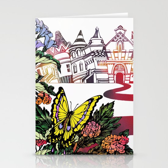 Summer Cycling Stationery Cards