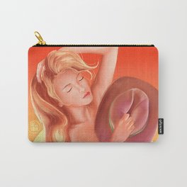 Retro Sunset Carry-All Pouch