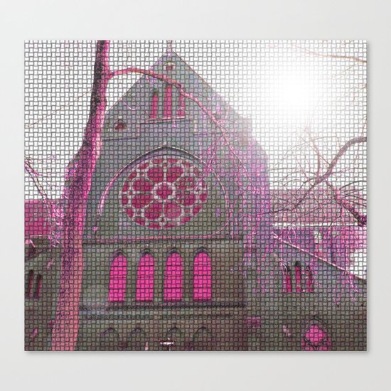 If god would be a DJ... Canvas Print