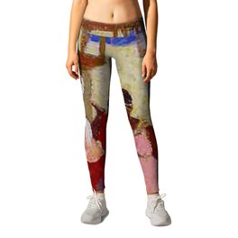 African American Masterpiece 'The Homecoming' by Pedro Figari Salari Leggings