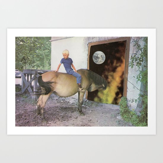 Country Boy Art Print