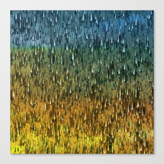 Raining Forest / Autumn 16-10-16 Canvas Print
