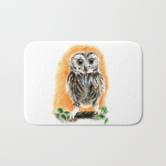 Owl Bath Mat